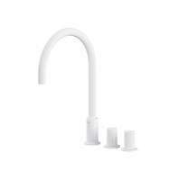 BIMANDO REPISA STUDY TRES GRIFERIA BLANCO MATE